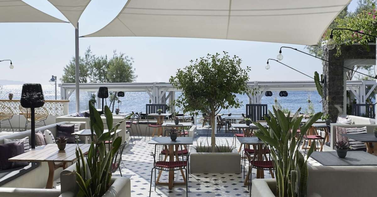 Ein Foto von den Einrichtungen im Afroditi Venus Beach Hotel & Spa