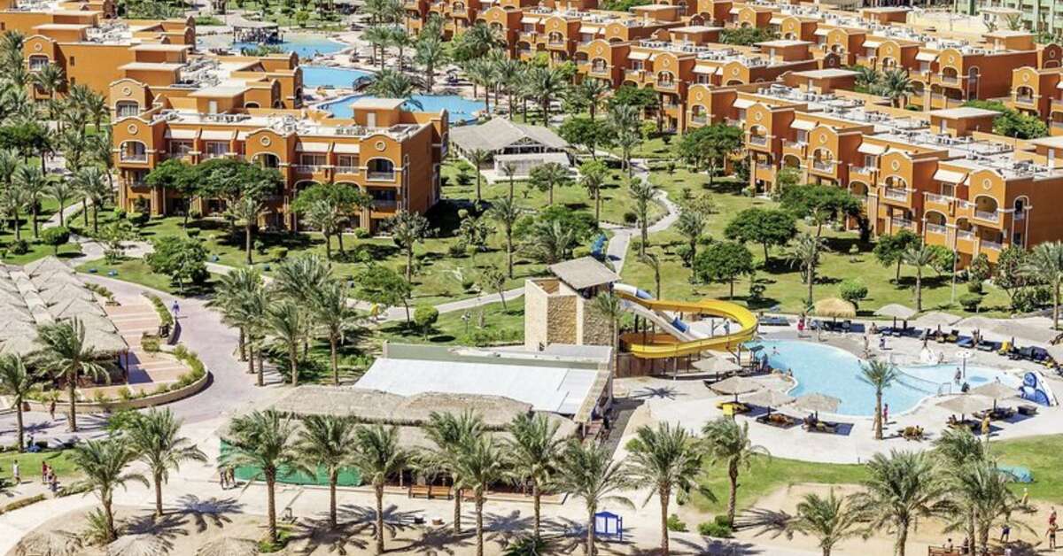 Ein Foto von der Außenansicht des Caribbean World Soma Bay