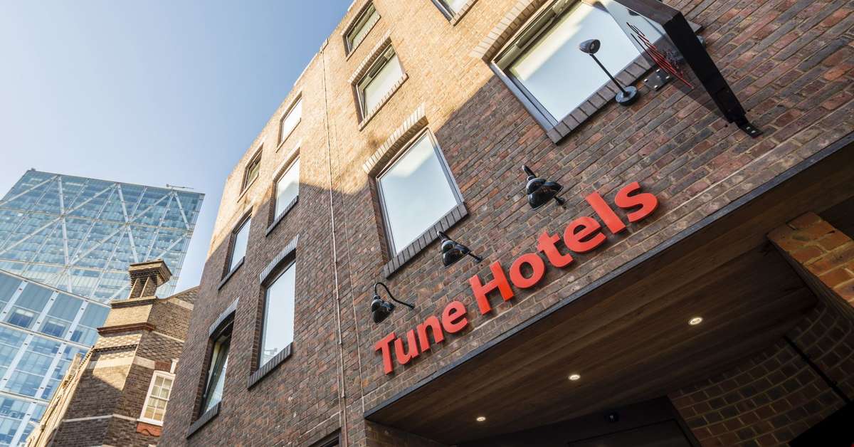 Een foto van de buitenkant van Point A Hotel Liverpool Street