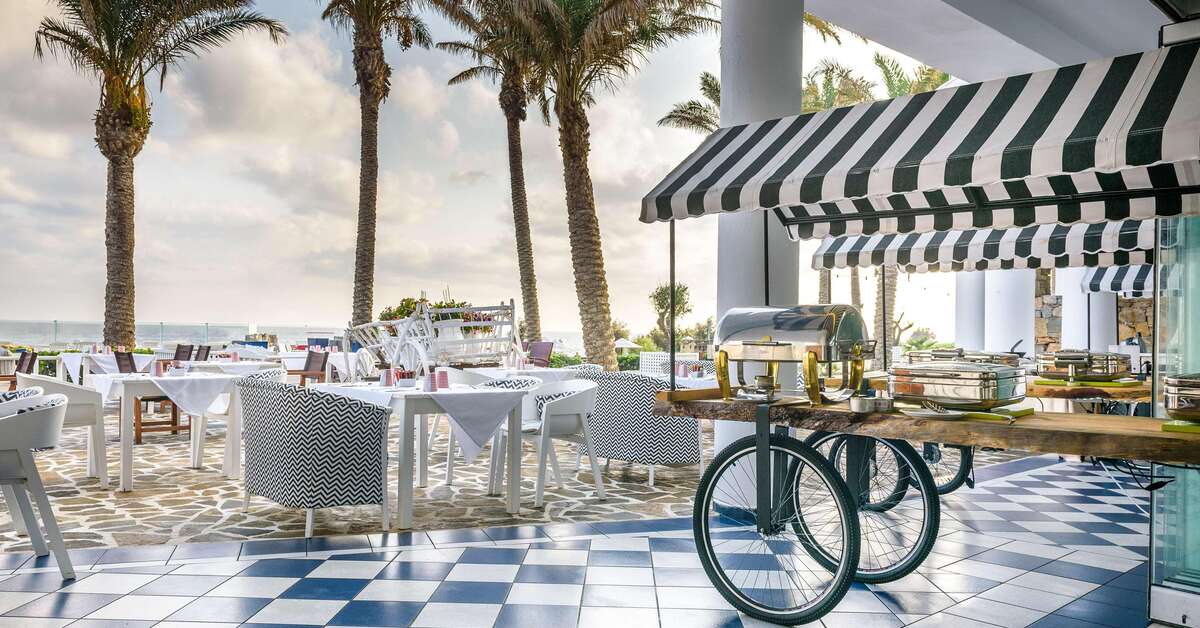 Een foto van de faciliteiten bij Minos Imperial Luxury Beach Resort & Spa