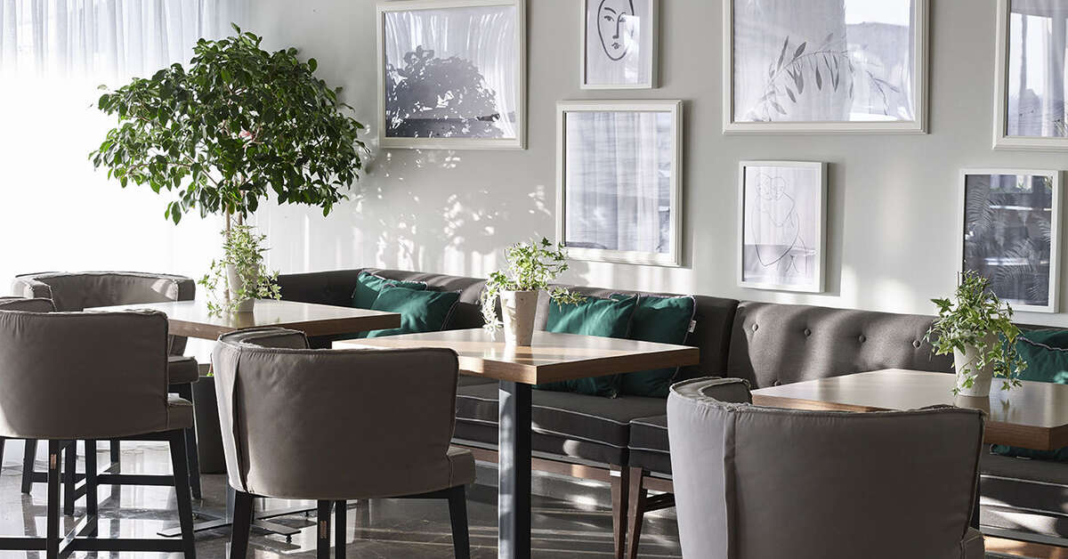 Een foto van het interieur van Hotel Cactus
