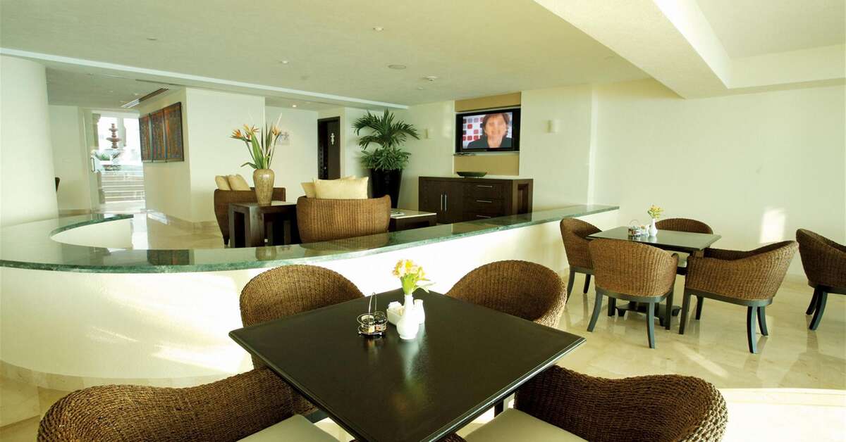 Een foto van het interieur van Hotel Grand Park Royal Cancun Caribe