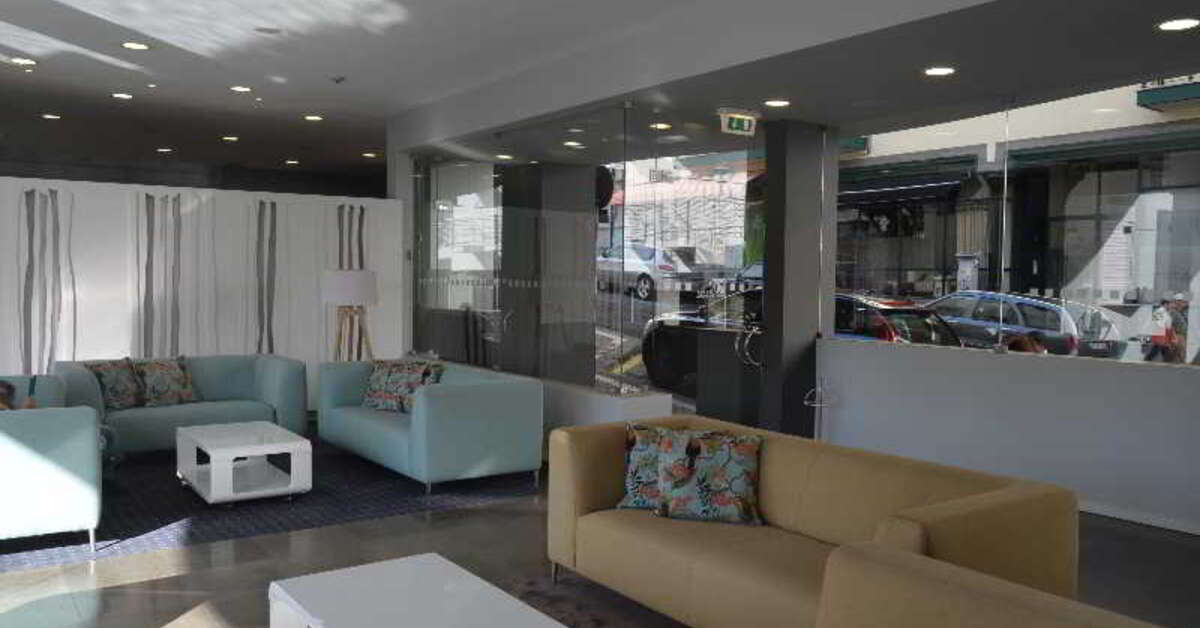 Een foto van het interieur van Madeira Bright Star Hotel