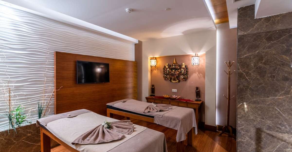 Een foto van de faciliteiten bij Fame Residence Kemer & Spa