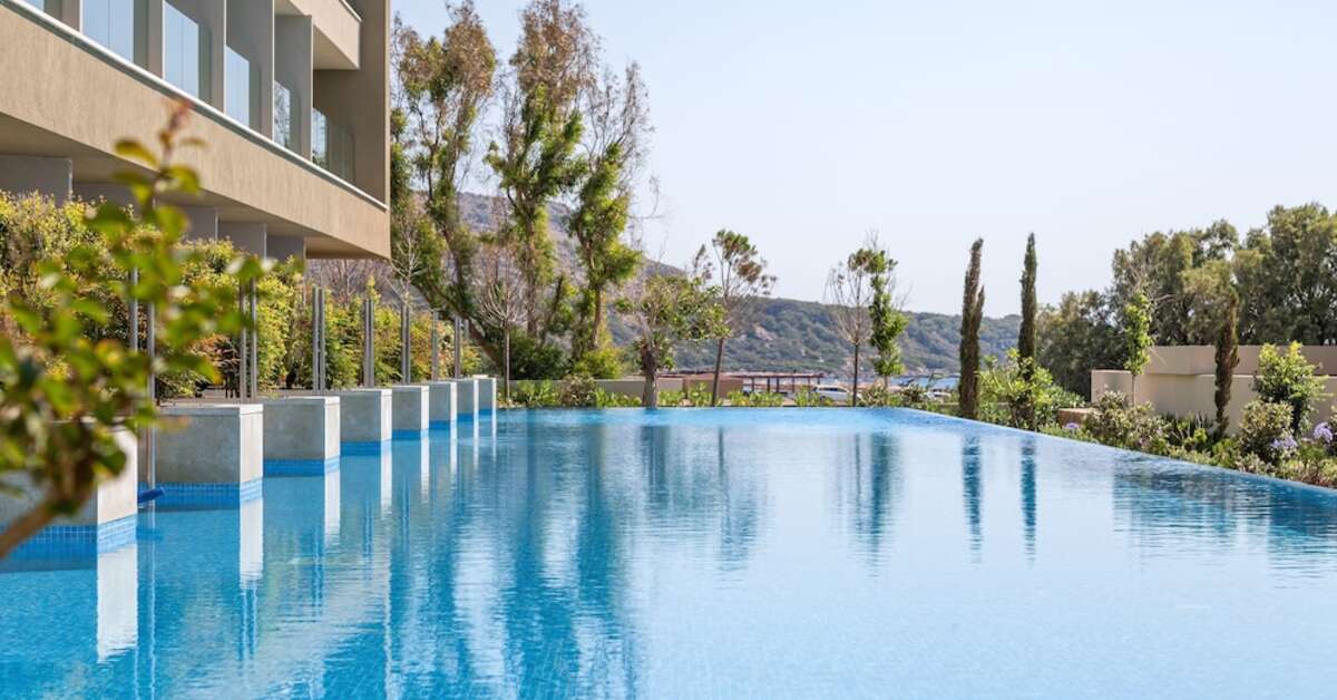 Een foto van het zwembad bij Amada Colossos Resort