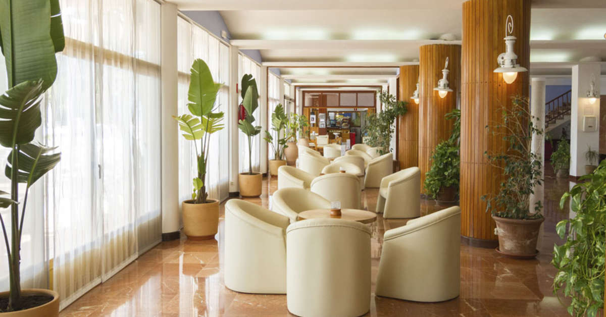 Ein Foto vom Innenbereich im Hotel Riomar