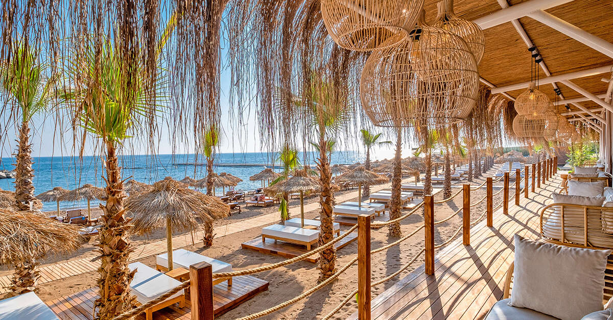 Een foto van het strand bij Rubi Platinum Sign