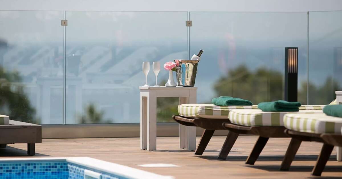 Ein Foto vom Pool im Irida Aegean View