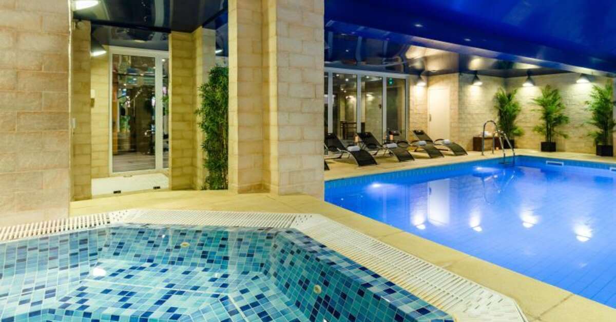 Een foto van het zwembad bij Hotel Residence Europe
