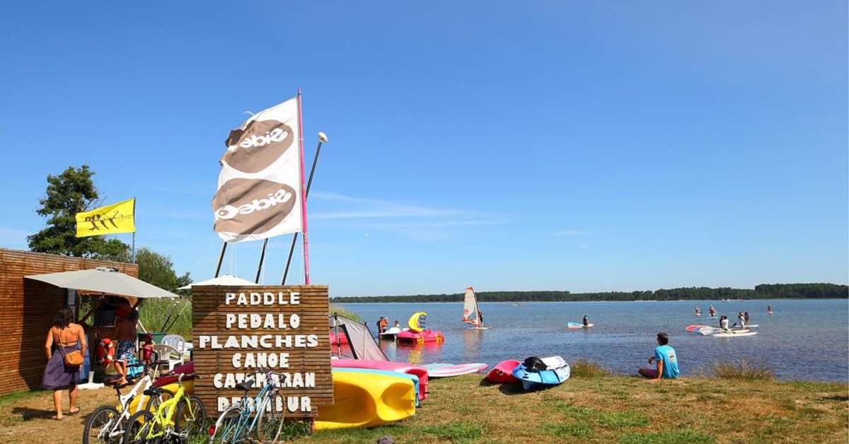 Een foto van Le Lac de Sanguinet