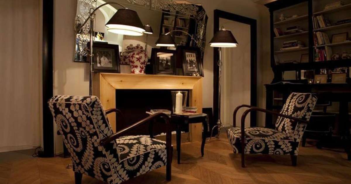 Een foto van het interieur van Hotel Cellai