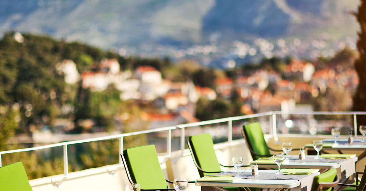 Ein Foto von den Einrichtungen im Hotel Croatia Cavtat