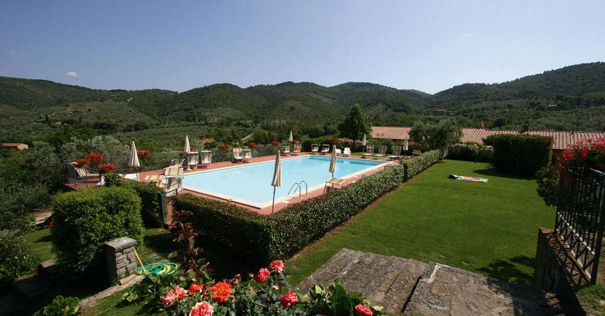 Een foto van het zwembad bij Agriturismo Cortoreggio