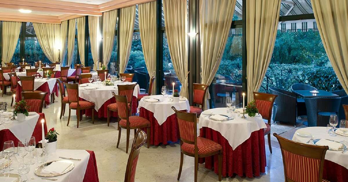 Een foto van de faciliteiten bij Villa Pace Park Hotel Bolognese