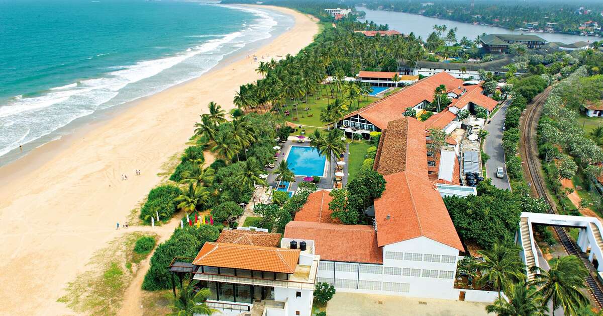 Een foto van het zwembad bij Thaala Bentota Resort