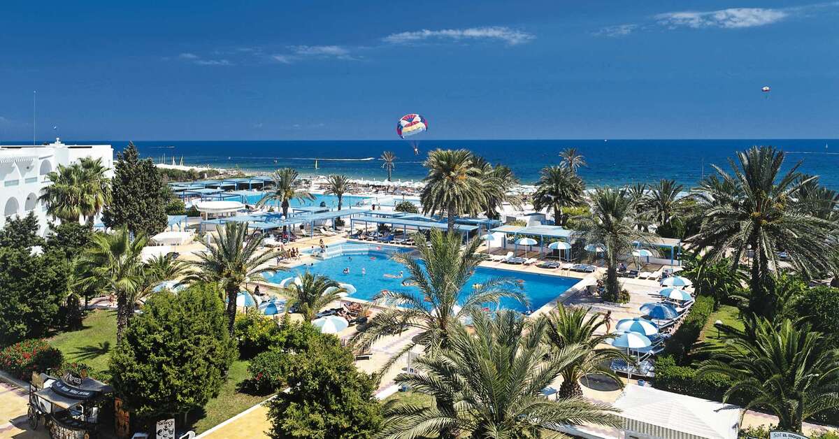 Een foto van het zwembad bij El Mouradi Port El Kantaoui