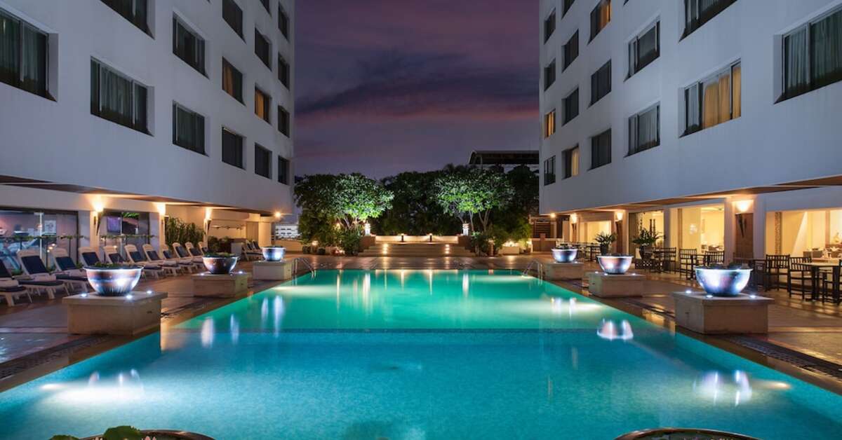 Een foto van Twin Towers Hotel