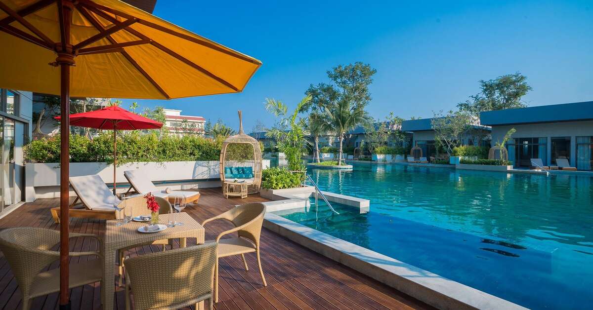 Ein Foto vom Pool im Avani Hua Hin Resort & Villas