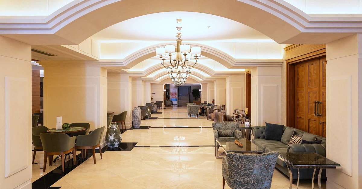 Een foto van het interieur van Royal Asarlik Beach Hotel & Spa