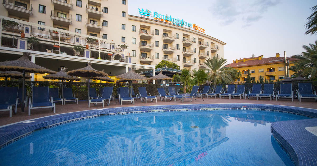 Een foto van een overzicht van Hotel Spa Benalmadena Palace
