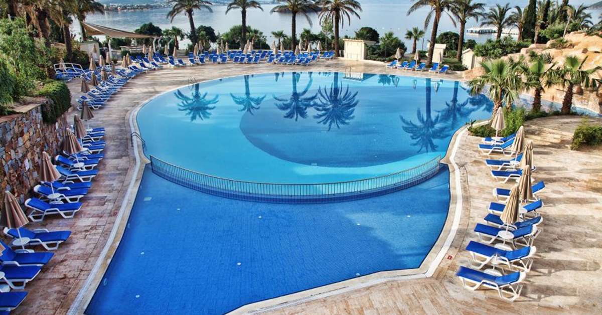 Een foto van het zwembad bij Yasmin Bodrum Resort