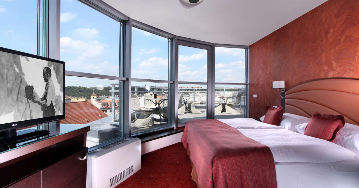 Een foto van een overzicht van Hotel Astoria