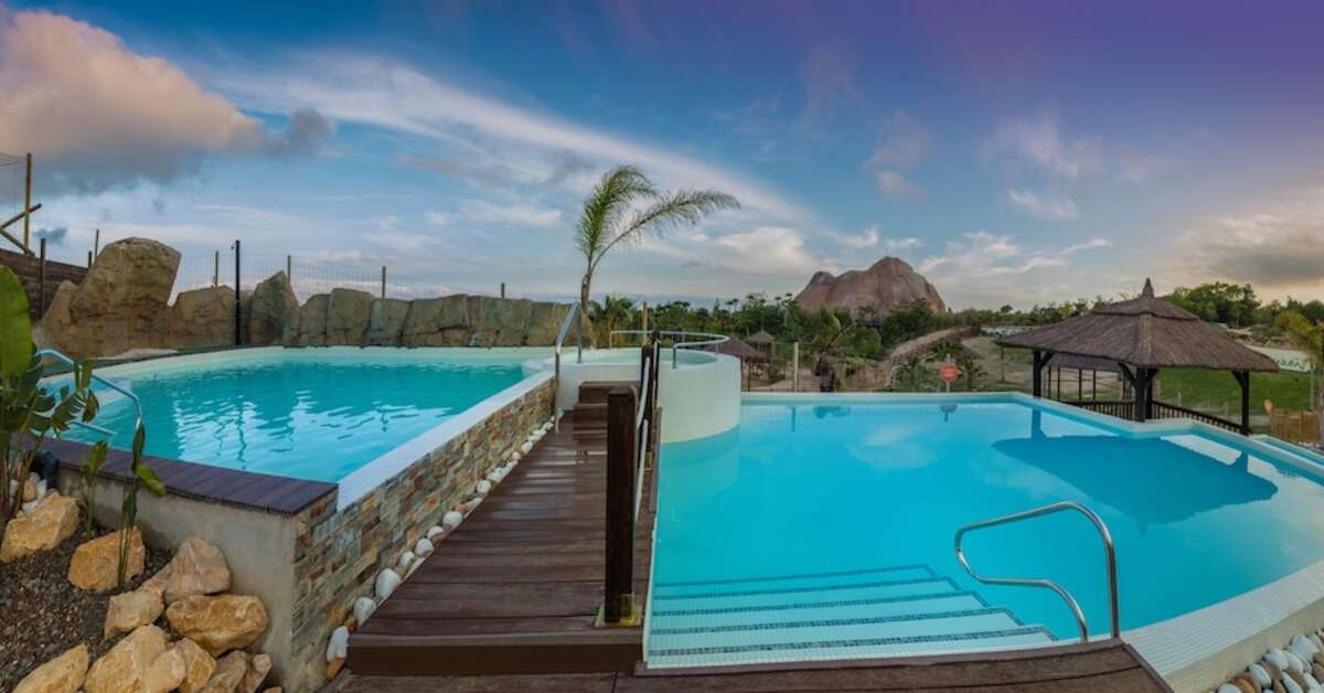 Een foto van een overzicht van Magic Natura Waterpark Resort