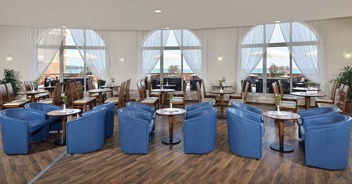 Een foto van het interieur van Sol Luna Bay All Inclusive