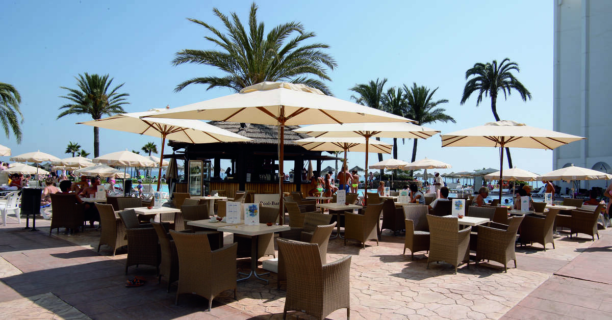 Een foto van het terras bij Ona Marinas de Nerja
