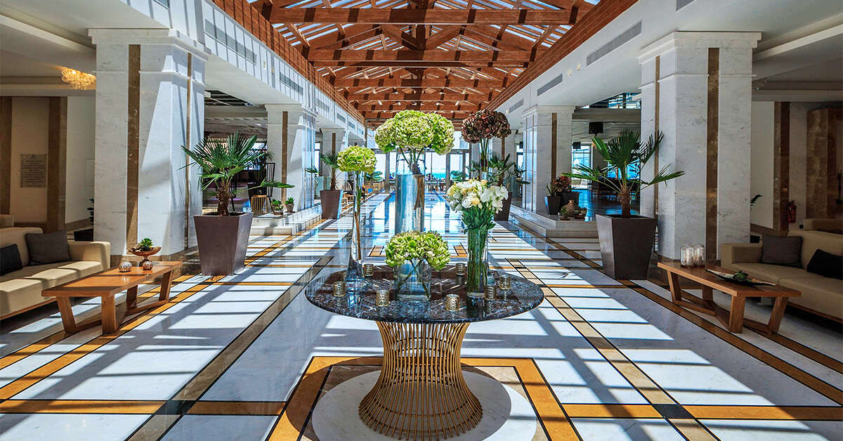 Een foto van het interieur van Miraggio Thermal Spa Resort