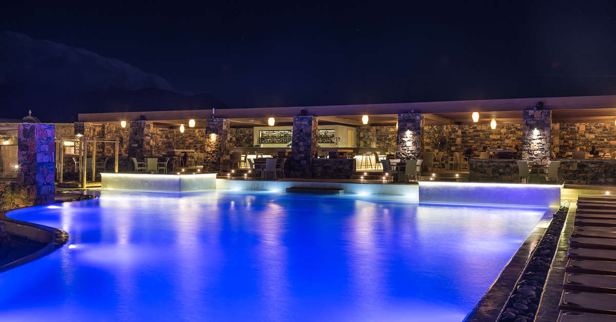 Ein Foto vom Pool im Ostria Resort & Spa