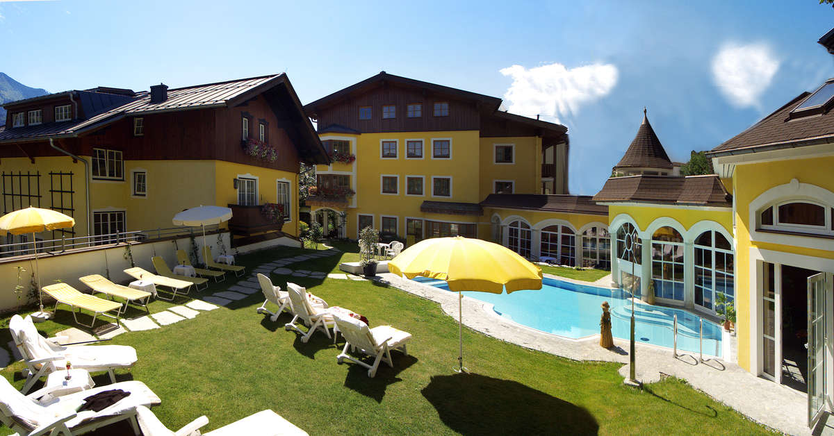 Een foto van een overzicht van Romantik Hotel Zell am See