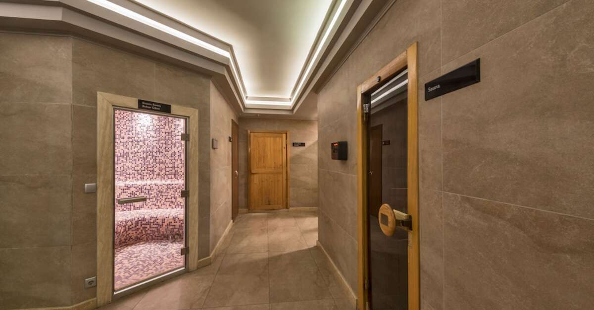 Ein Foto von den Einrichtungen im Hotel Vicenza