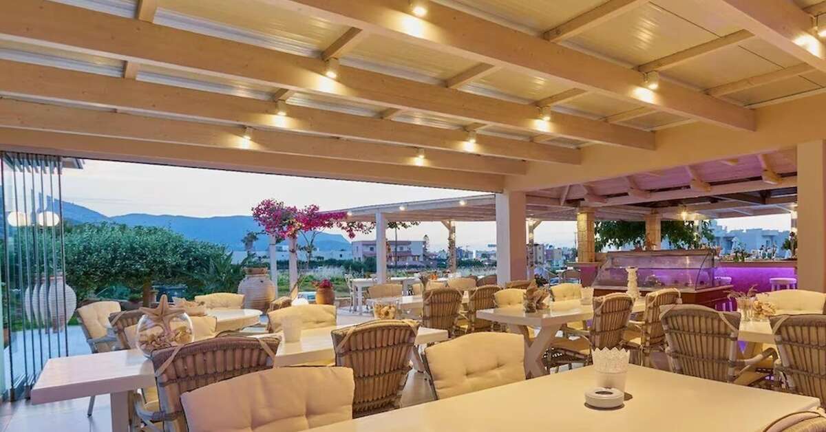 Ein Foto von den Einrichtungen im Golden Bay Hotel