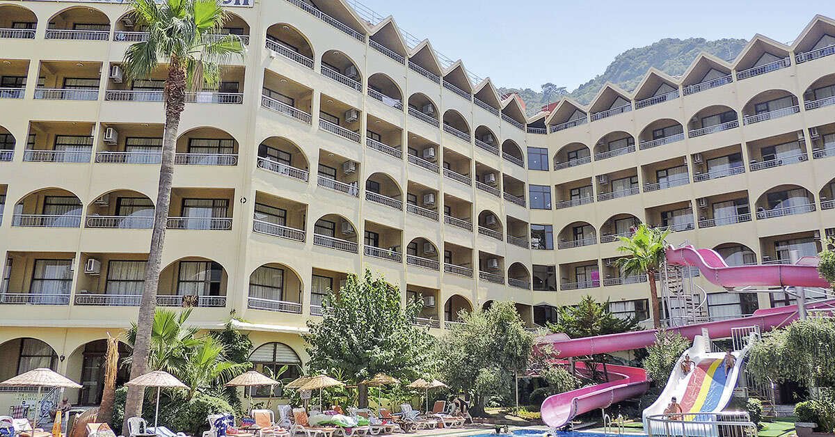 Een foto van het zwembad bij Gölmar Beach Hotel