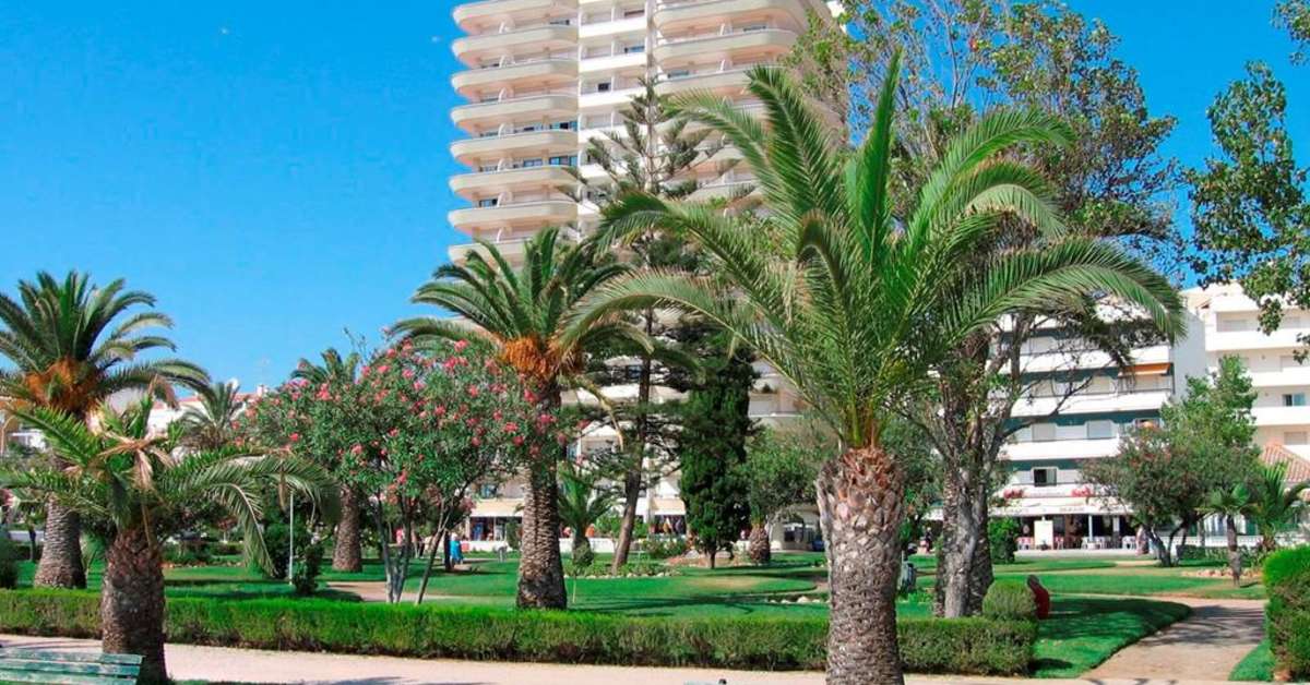 Een foto van een overzicht van Aparthotel Guadiana