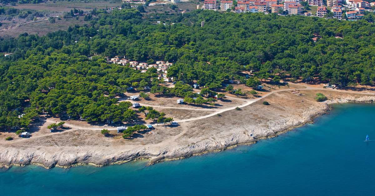 Een foto van het strand bij Arena Stupice Campsite