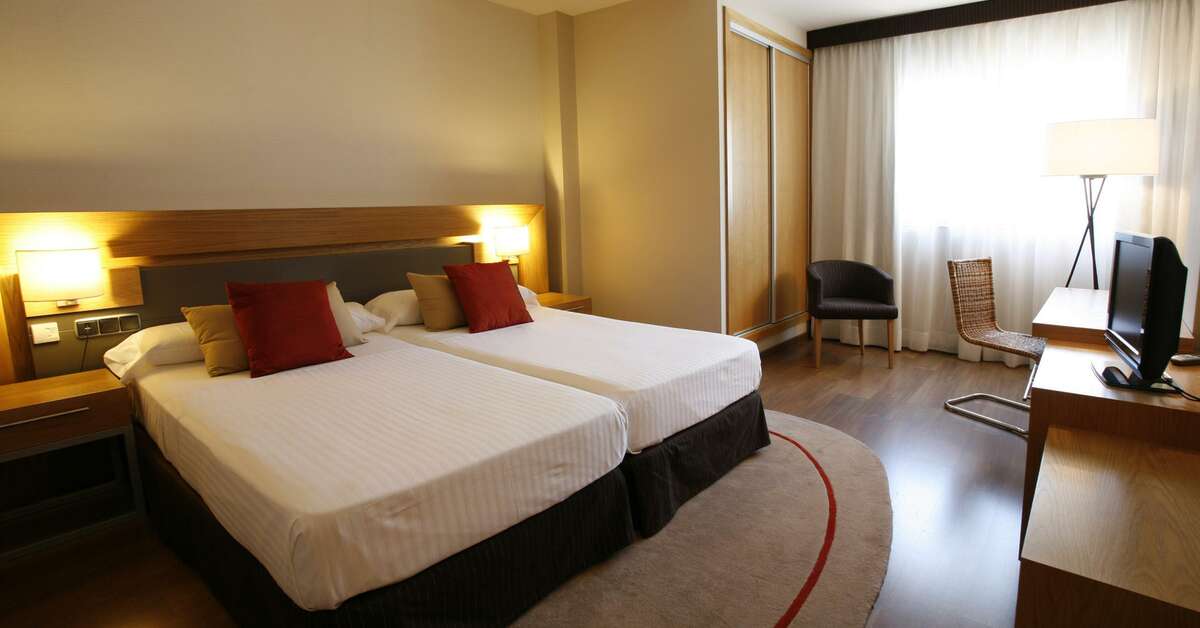 Een foto van een overzicht van Hotel Guadalmedina