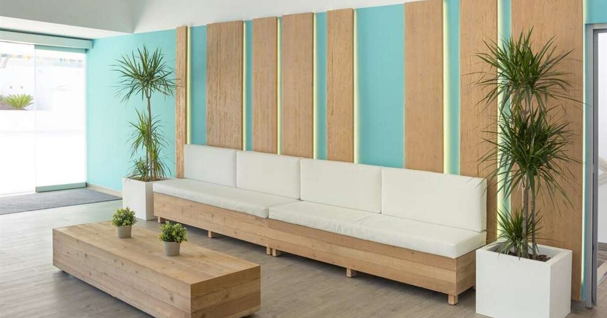 Een foto van het interieur van HSM Sandalo Beach