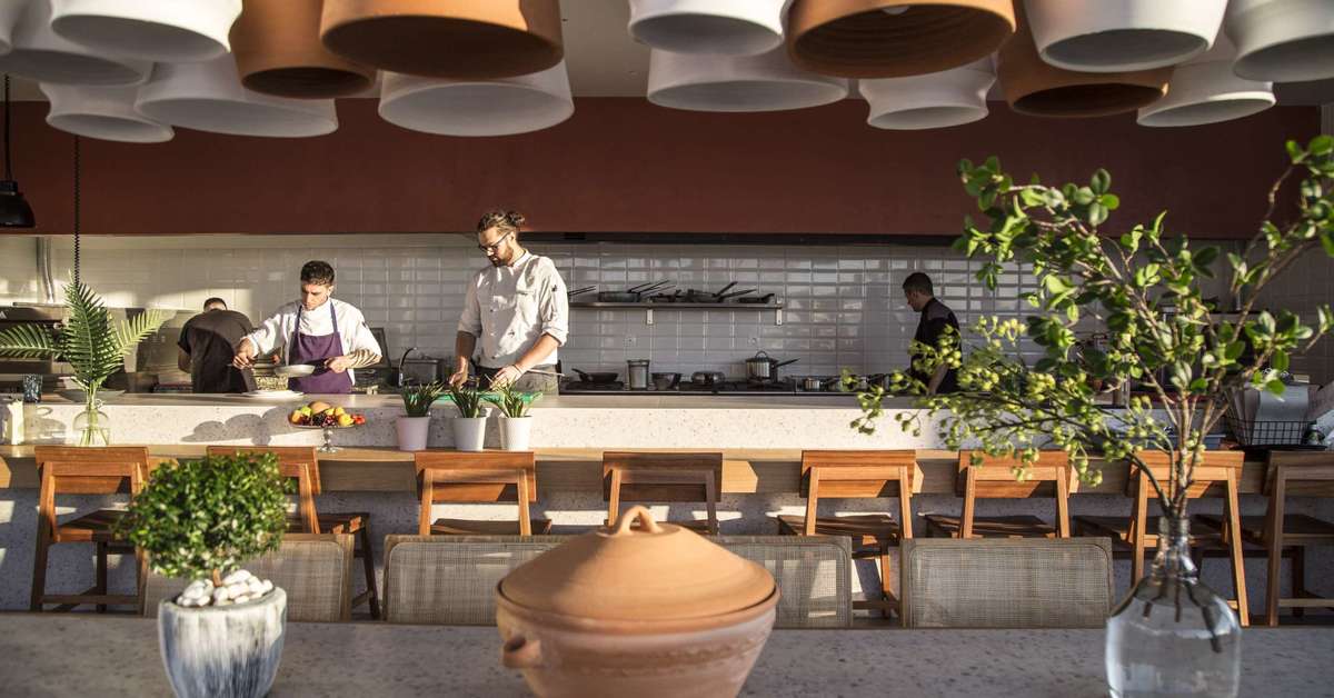 Een foto van de faciliteiten bij Kouros Exclusive Hotel