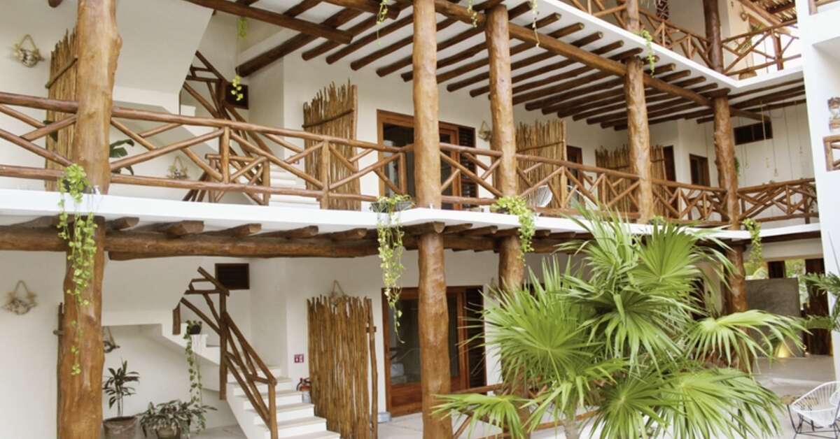 Ein Foto von der Außenansicht des Tierra Mia Hotel Boutique