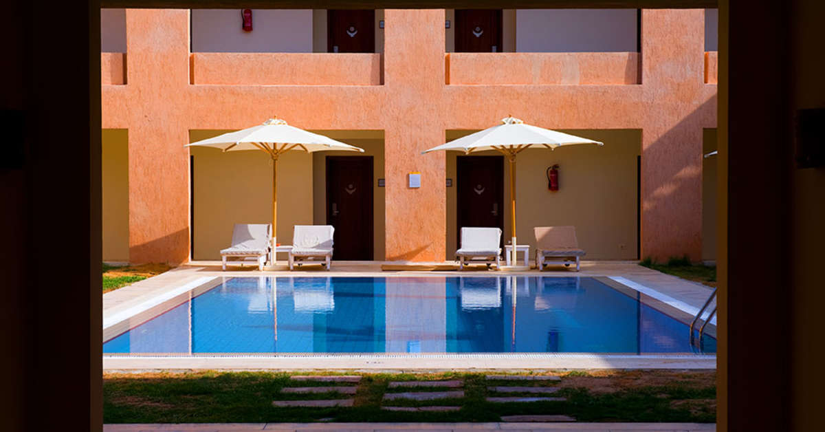 Een foto van het zwembad bij Gemma Resort