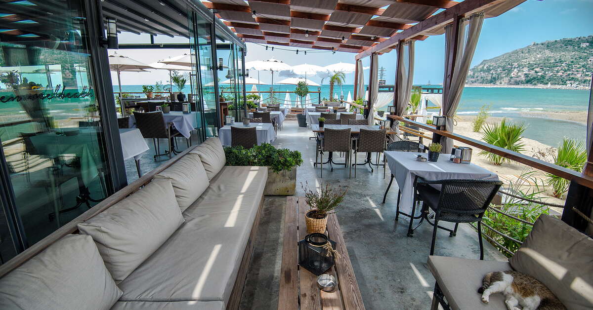 Een foto van de faciliteiten bij En Vie Beach Boutique Hotel