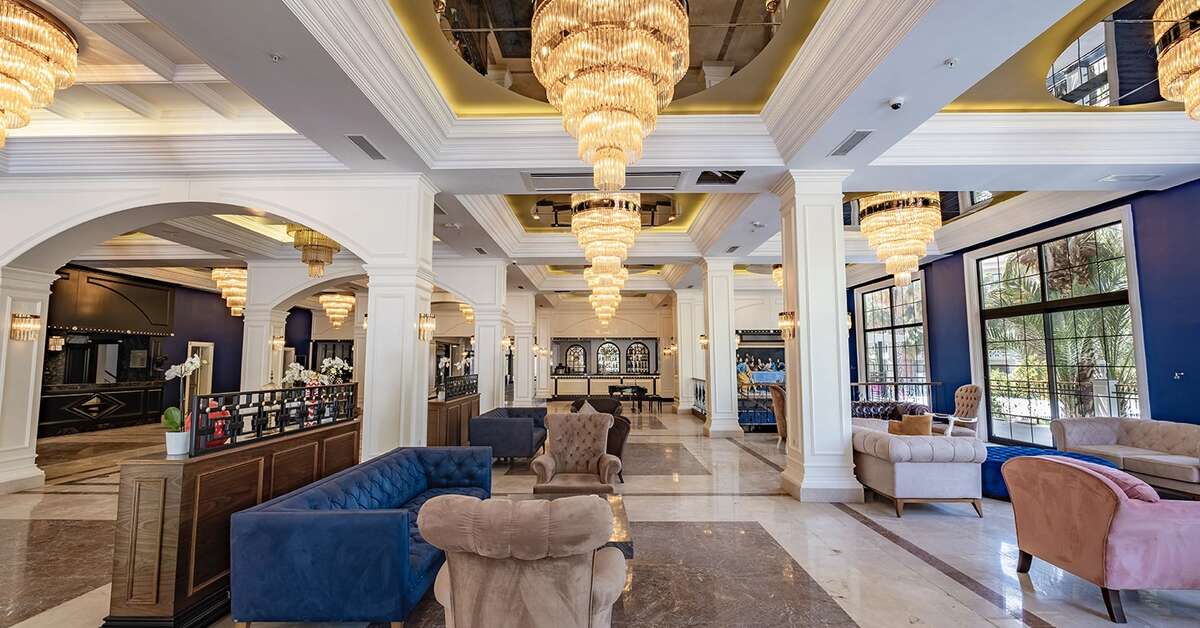 Een foto van het interieur van Utopia Resort & Residence