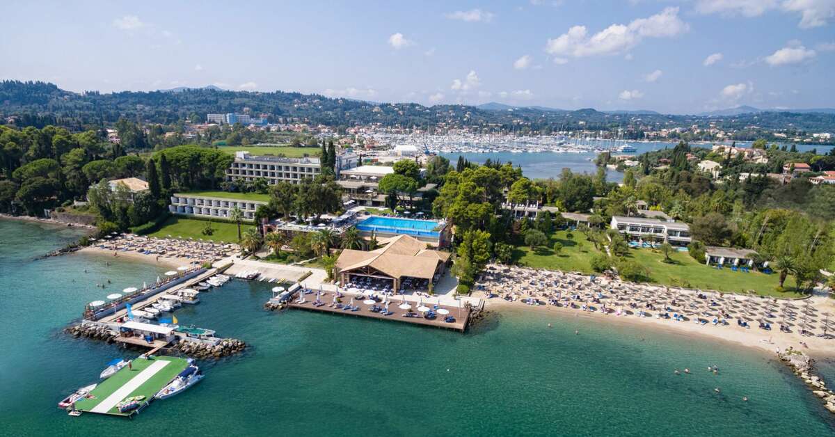 Een foto van het zwembad bij Kontokali Bay Resort & Spa