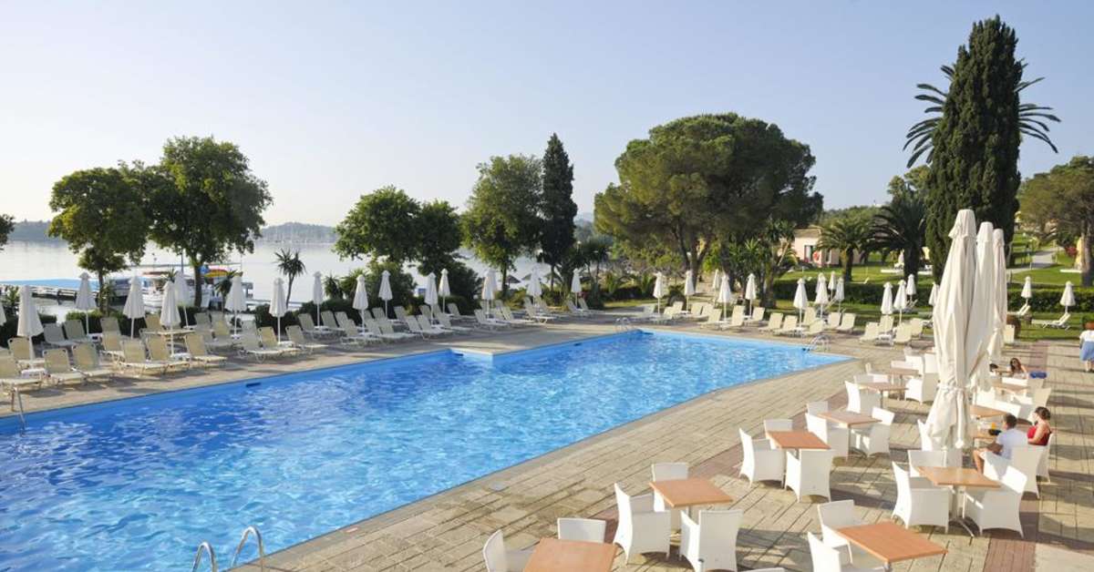 Een foto van een overzicht van Dreams Corfu Resort & Spa