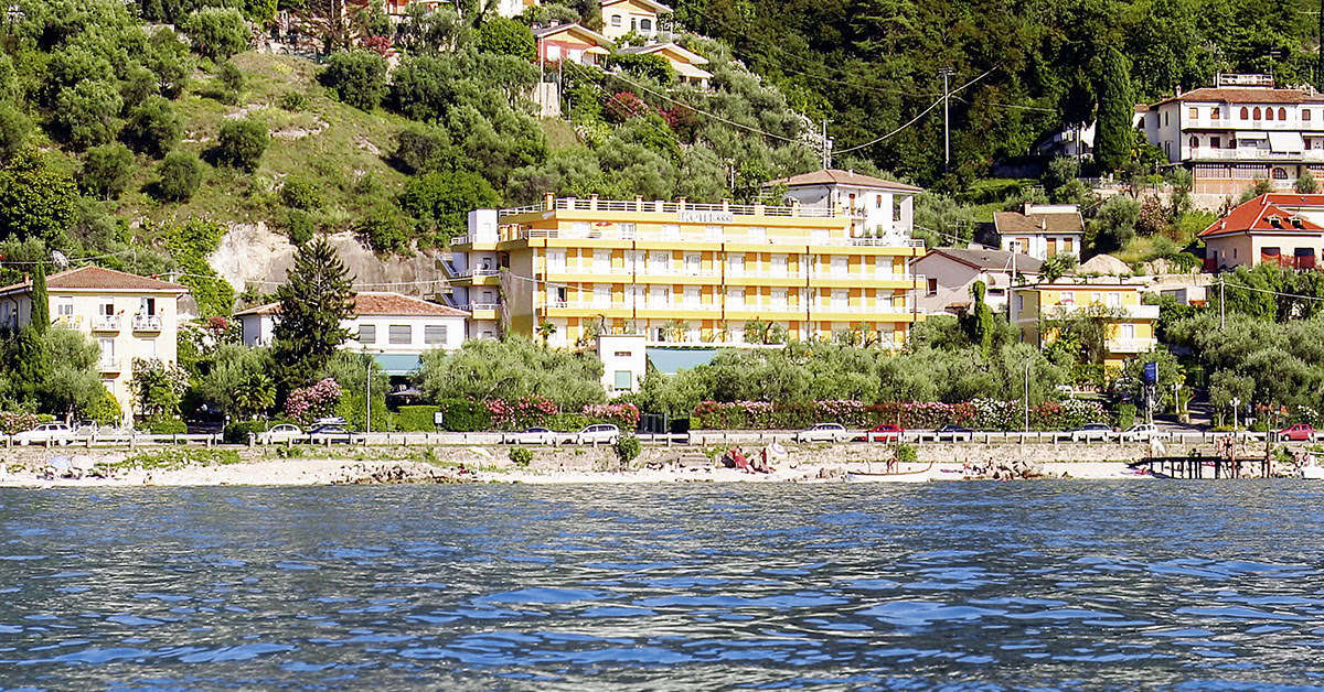 Ein Foto von der Außenansicht des Hotel Internazionale