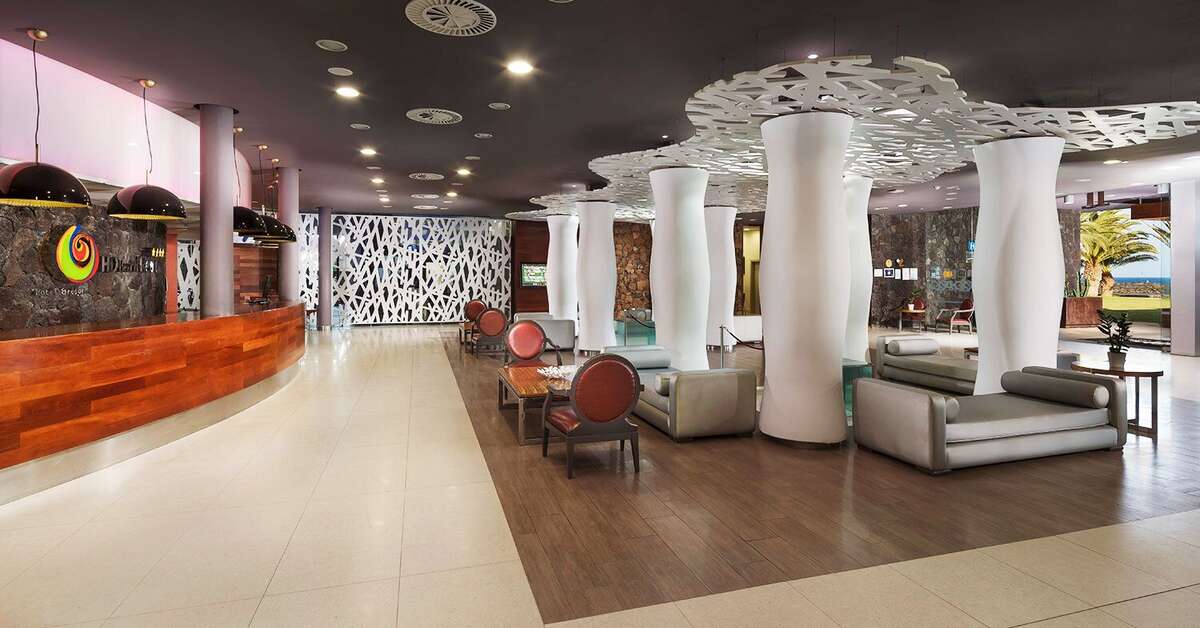 Een foto van het interieur van HD Beach Resort & Spa