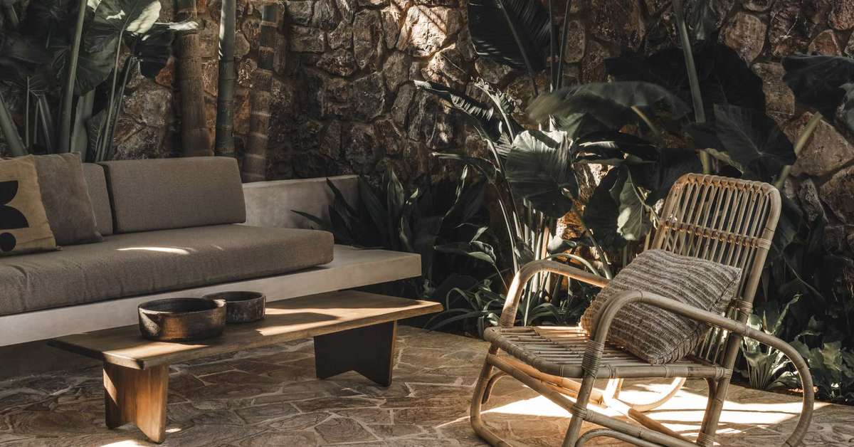 Ein Foto von der Terrasse im Domes Zeen Chania