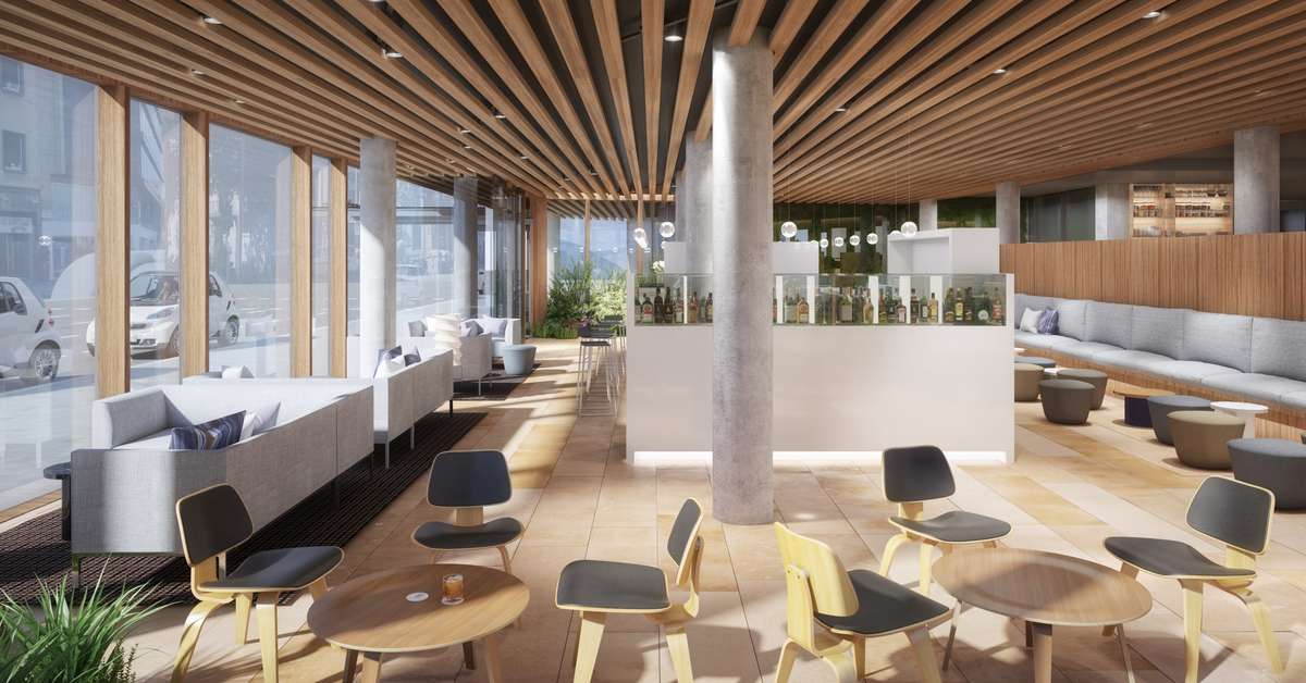 Een foto van de faciliteiten bij Ocean Drive Barcelona